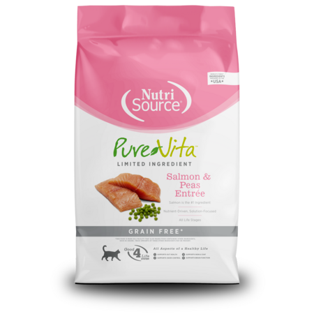 Pure Vita Cat Dry Grain Free Salmon 4lb