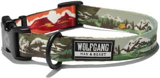 Wolfgang Man/Beast, Camo Flag Collar, Medium