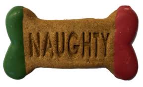 Preppy Puppy Iced Cookie Christmas - Naughty Bone